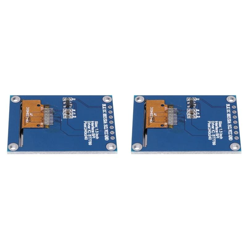 Ǯ ÷ Tft LCD ÷, 2X 1.3 ġ Ips Hd Tft St7789 ̺, IC 240X240 Spi , 3.3V  Spi ̽